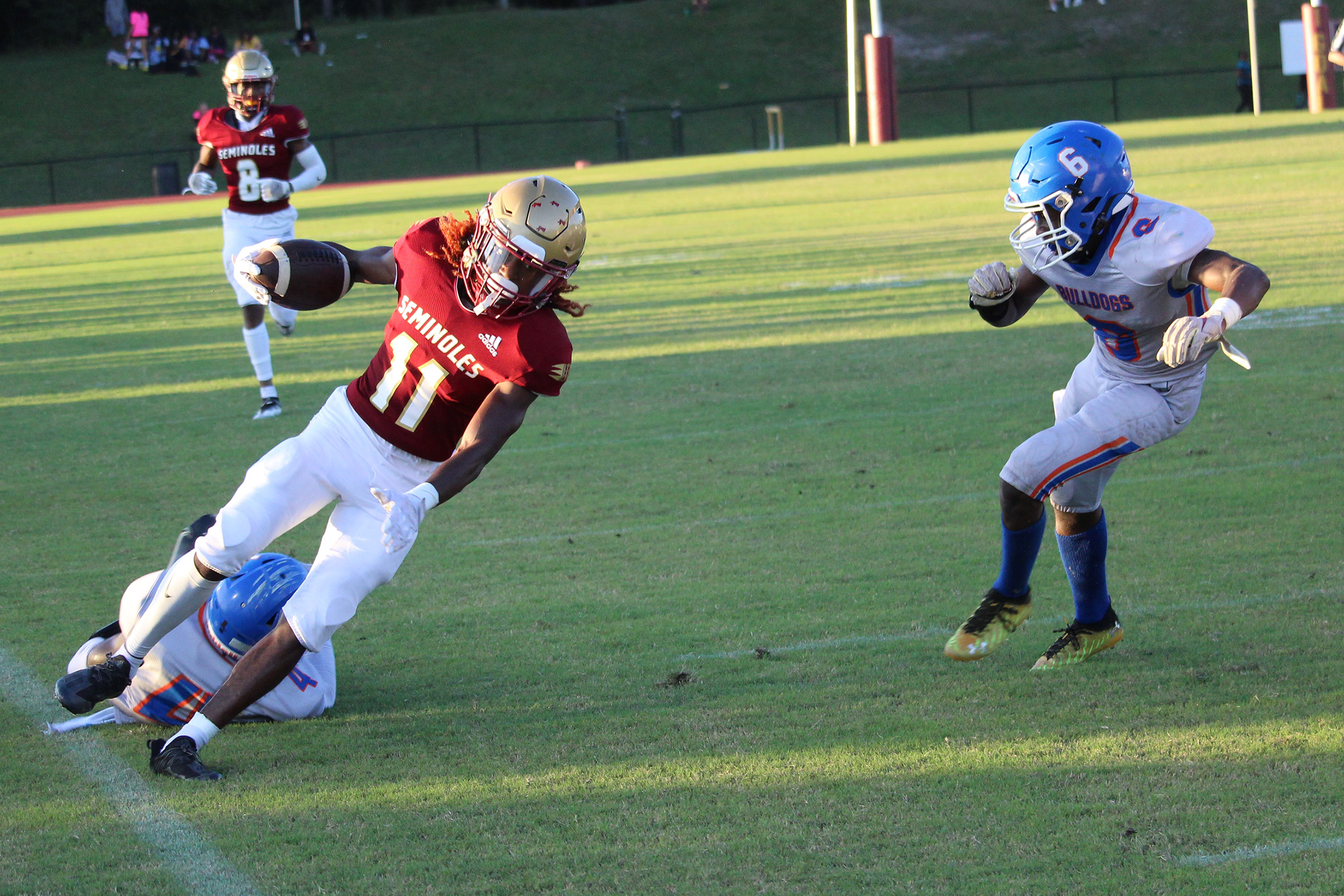 Noles Double as Dog Catchers and Pound Taylor County in One Sided Affair